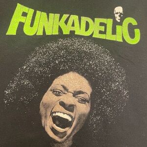 Funkadelic Free Your Mind Tee XL Black Band Shirt